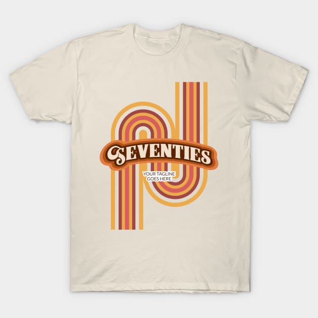 Seventies T-Shirt by Elite Wear 